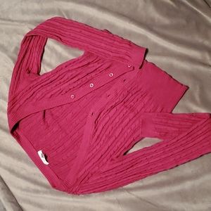 Junior sweater cardigan